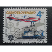 Чехословакия 1986 спортивный самолет