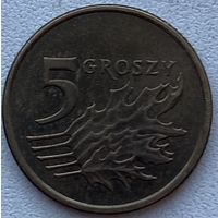 Польша 5 грошей 2005 г.