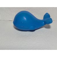 Ретро-игрушка "Синий кит"(пластмасса)-СССР,70-е годы