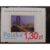 Польша, 1997, Фил. выставка, мост**