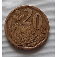 20 центов 1997 г. ЮАР