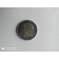 2 евро Португалии, 2005 год из обращения.