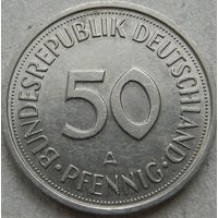 Германия ФРГ 50 пфеннигов 1990