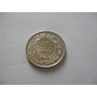 Швейцария 1/2 франка 2009г