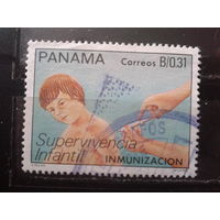 Панама 1988 Кампания в пользу детей, прививки, ЮНИСЕФ