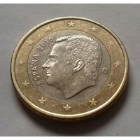 1 евро, Испания 2016 г.