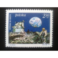 Польша 1969 Луна - Аполо-11 одиночка