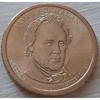 США 1 доллар 2010 (P) Джеймс Бьюкенен 15-й Президент