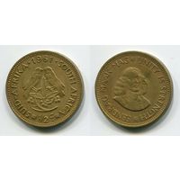 Южная Африка. 1/2 цента (1961)