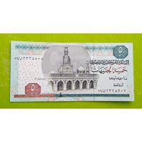 Банкнота 5  фунтов Египет 2004 г.