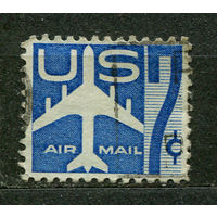 Авиапочта. Самолет. США. 1958. Полная серия 1 марка