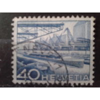 Швейцария 1949 Стандарт, порт на Рейне 40с