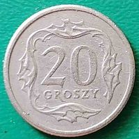 Польша 20 грошей 1991