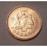 5 центов, Барбадос 2010, 2012 г., AU