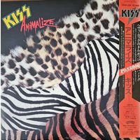 KISS.  Animalize. (FIRST PRESSING) OBI