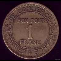 1 Франк 1922 год Франция