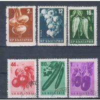 [1463] Болгария 1958. Флора.Овощи. Гашеная серия.