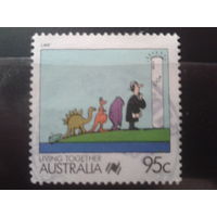 Австралия 1988 Законы, комикс 95 центов