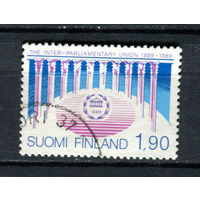 Финляндия - 1989 - 100 лет Межпарламентскому союзу - [Mi. 1092] - полная серия - 1 марка. Гашеная.  (Лот 131BF)