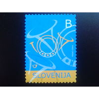 Словения 2004 стандарт, почтовый рожок