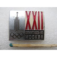 Значок. 22 олимпиада 1980. Москва