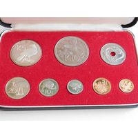 60. Папуа Новая Гвинея комплект монет 1975 год