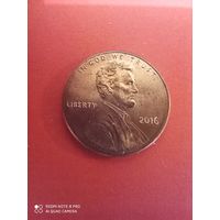 1 цент 2016, США