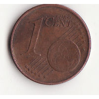 1 евроцент 2002 год