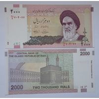 Иран 2000 риалов 2005 года UNC