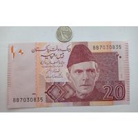 Werty71 Пакистан 20 рупий 2006 UNC банкнота