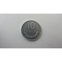 . Польша 10 грошей 1977 г. ( состояние отличное )