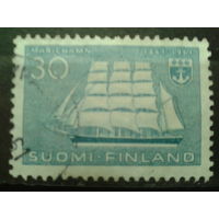Финляндия 1961 Парусник, герб города
