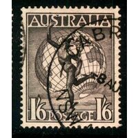Австралия 1948 Mi# 185 стандарт, Гермес. Гашеная (AU02)