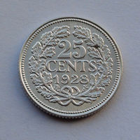 Нидерланды 25 центов, 1928