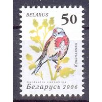 Беларусь фауна стандарт 2006 "Птицы сада" коноплянка