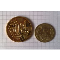 50 центов 2005г Монако -образец-