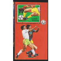 Футбол  Спорт Чемпионат мира по футболу - Италия-Гвинея Бисау 1982 год  лот  2013  БЛОК