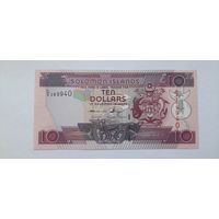 Соломоновы острова 10 долларов.(1)UNC