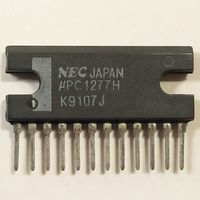 UPC1277H. NEC Japan. Двухканальный усилитель низкой частоты 4,2 Вт. UPC1277 MPC1277H MPC1277 PC1277H PC1277