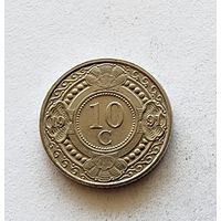 Нидерландские Антильские острова 10 центов, 1991