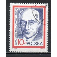Польский политик и писатель Винцентий Жимовский Польша 1985 год серия из 1 марки