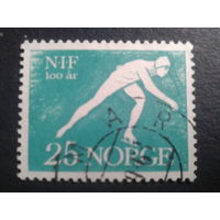 Норвегия 1961 спорт, коньки