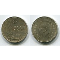 Турция. 5000 лир (1994)