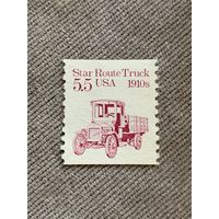США. Автомобили. Star Route Truck 1910