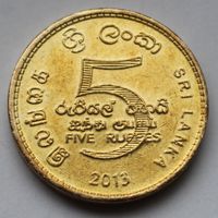 Шри-Ланка,5 рупий 2013 г