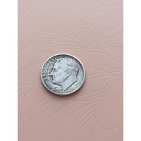 США 1 дайм 1948(серебро)7