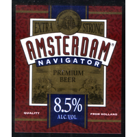 Этикетка пива Amsterdam Нидерланды Ф242