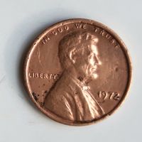 США 1 цент 1972 г.