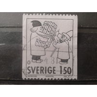 Швеция 1980 Сценка из мультика