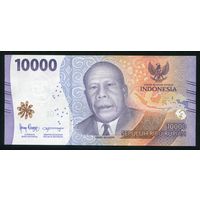 Индонезия 10000 рупий 2022 г. P165. Серия AAA. UNC